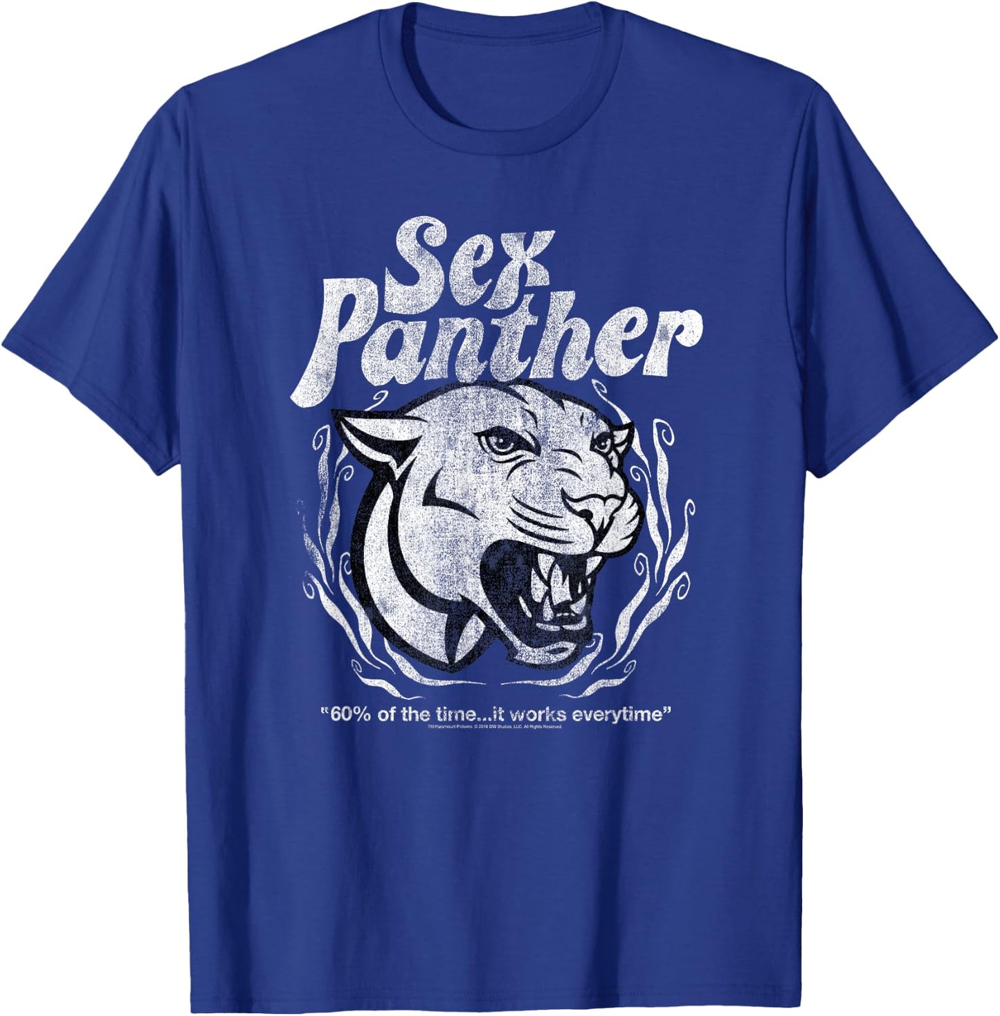 Anchorman Sex Panther T-Shirt - T-Shirt | Royal