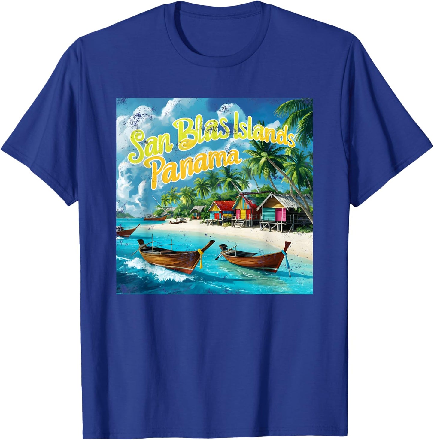 San Blas Islands, Panama T-Shirt - T-Shirt | Royal