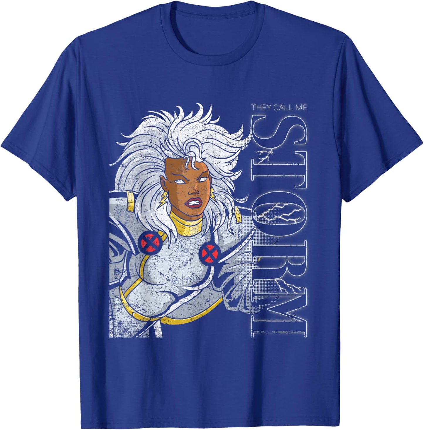 Marvel X-Men They Call Me Storm 90s Retro T-Shirt - T-Shirt | Royal