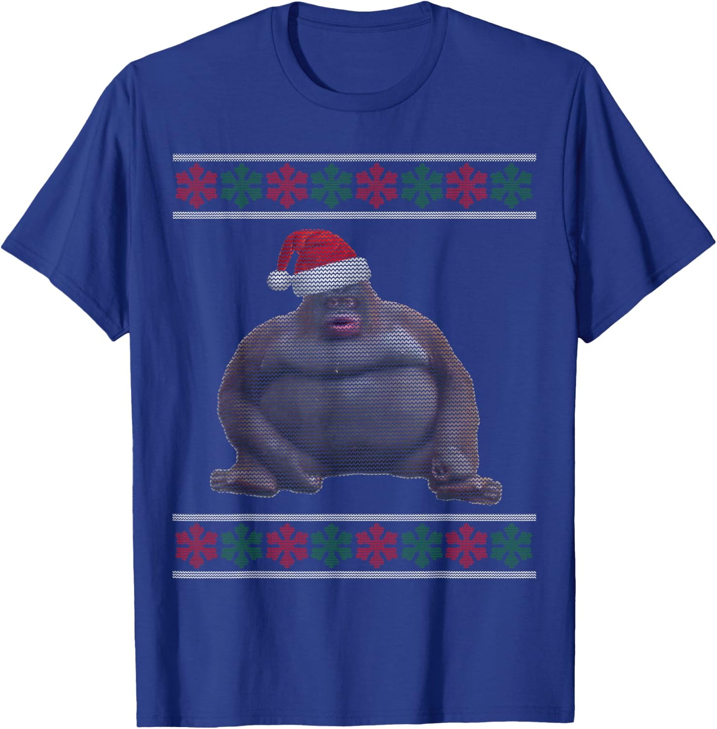 Uh Oh Stinky Poop Dank Memes Le Monke Ugly Christmas T-Shirt - T-Shirt | Royal