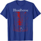 Bloodborne Red City Background with Logo Video Game T-Shirt - T-Shirt | Royal