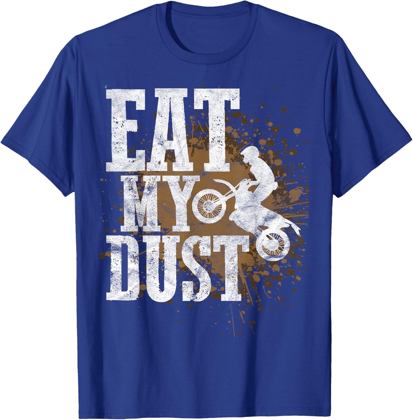 Motocross Design For Youth Boys Gift Dirtbike Biker Men T-Shirt - T-Shirt | Royal