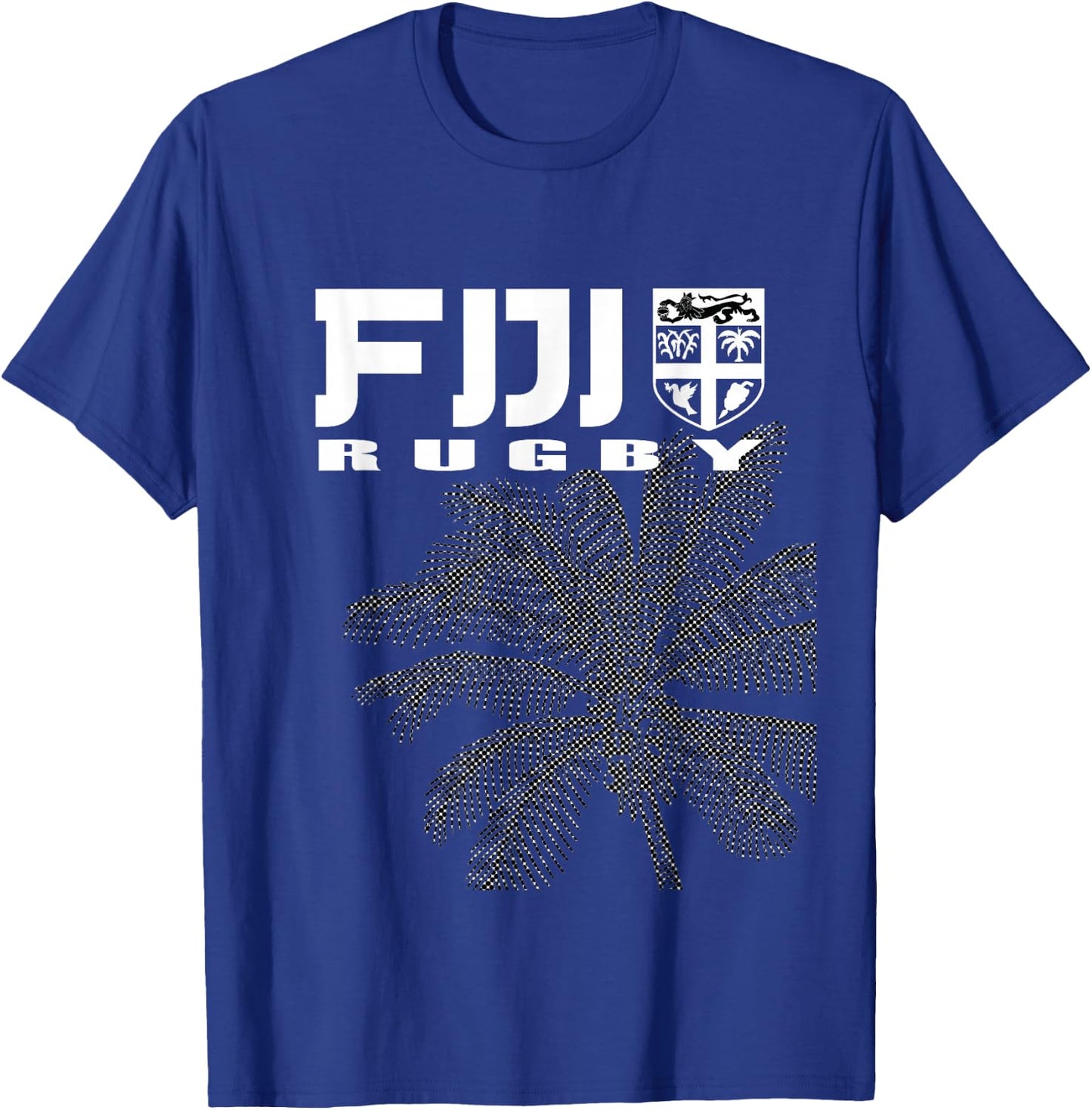 Fiji Rugby , Fijian Rugby Fan Shirt T-Shirt - T-Shirt | Royal