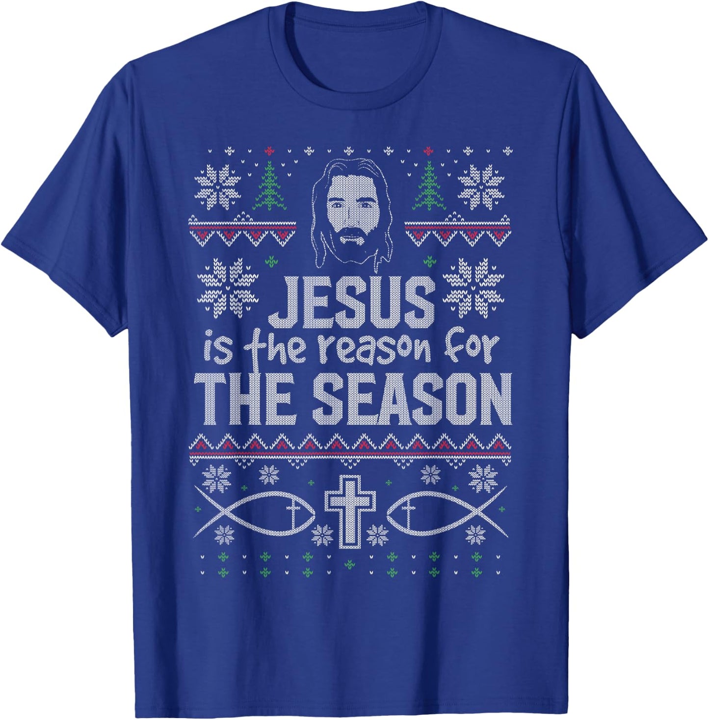 Jesus is the Reason for the Season - Christmas T-Shirt - T-Shirt | Royal