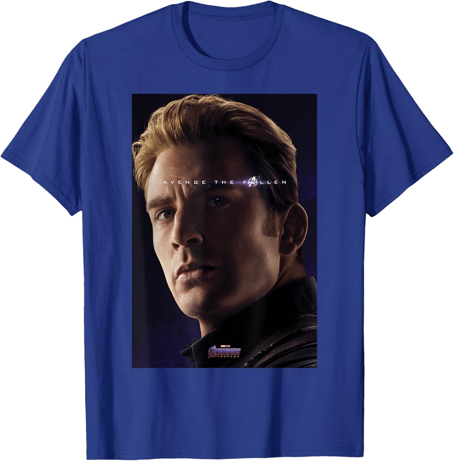 Marvel Avengers Endgame Captain America What Ever It Takes T-Shirt - T-Shirt | Royal