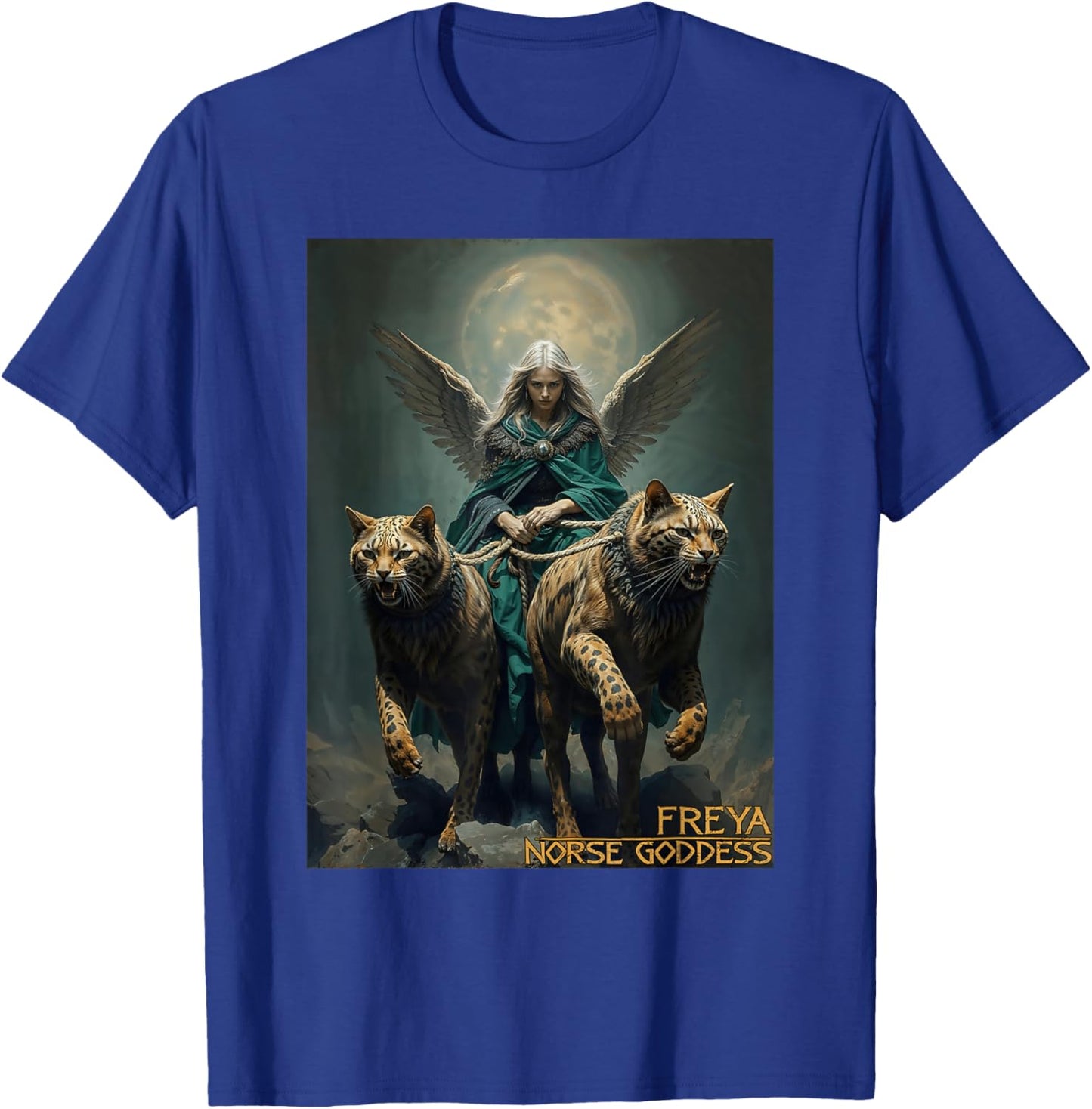 Freya Goddess of Norse Myths Viking Culture T-Shirt - T-Shirt | Royal