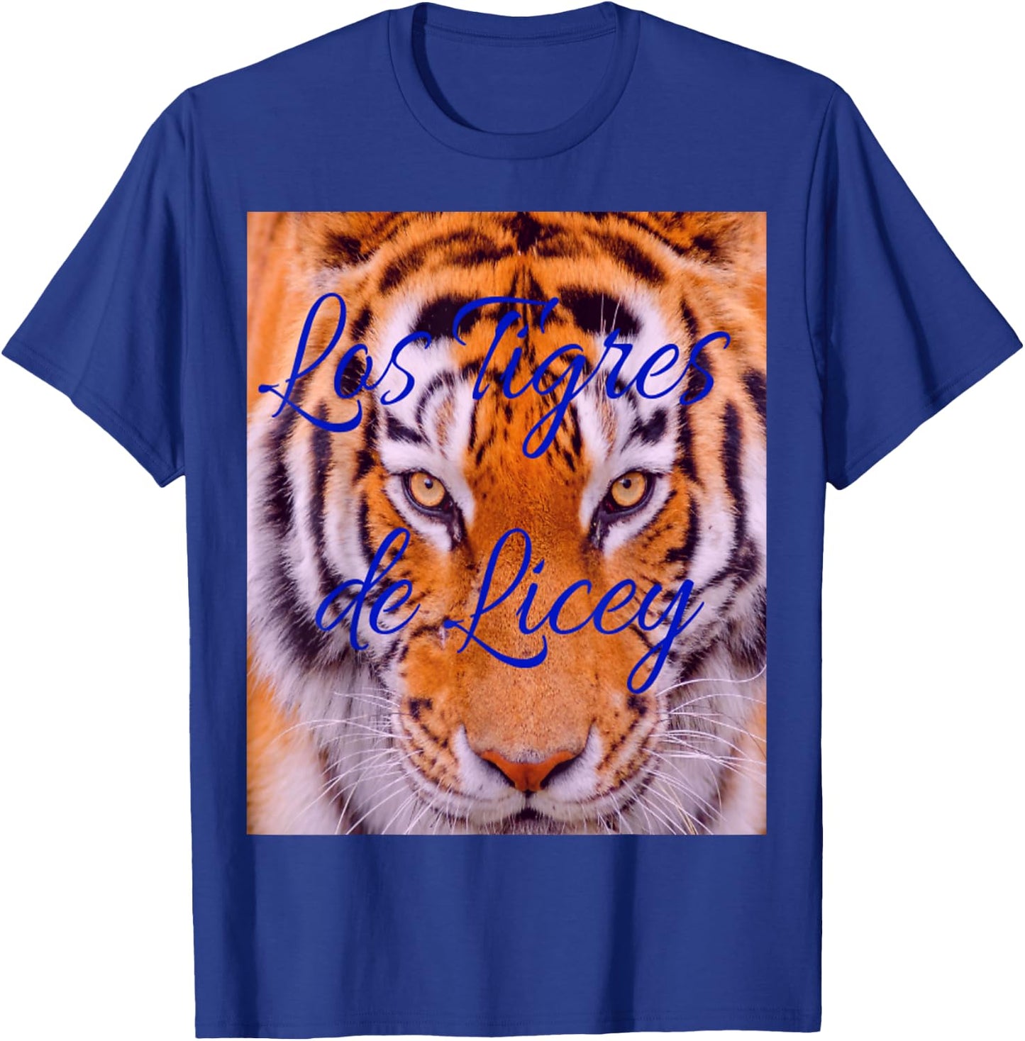 Los Tigres de Licey T Shirts T-Shirt - T-Shirt | Royal