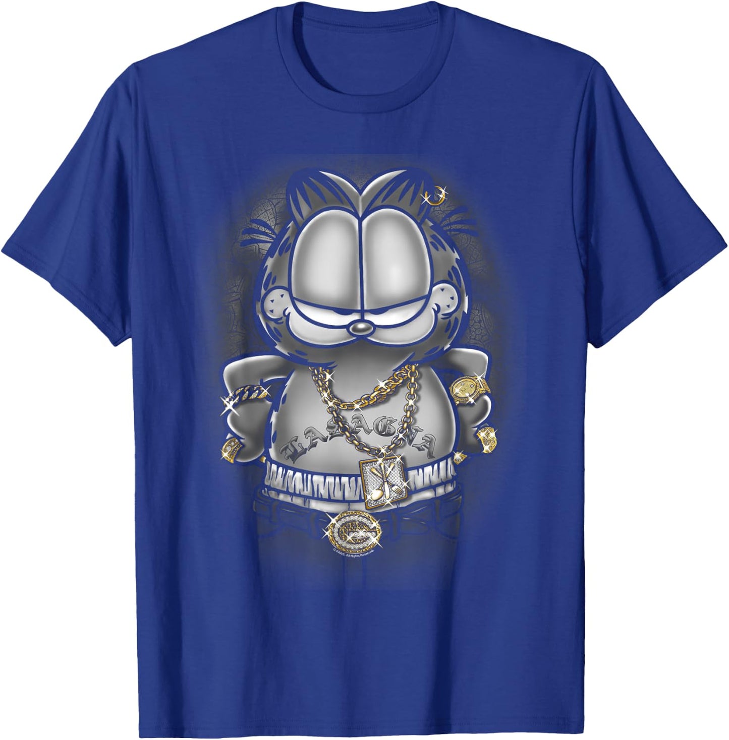 Garfield Lasagna for Life T-Shirt - T-Shirt | Royal