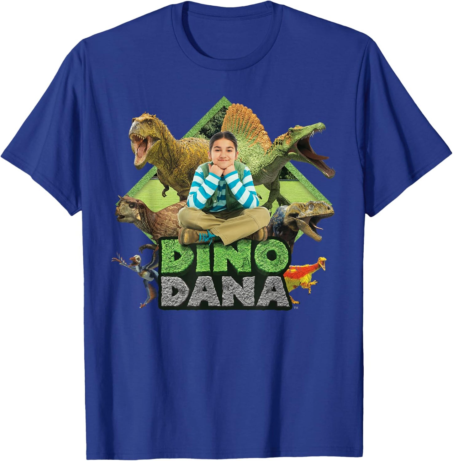 Dino Dana: Real Dinosaurs Shirt T-Shirt - T-Shirt | Royal
