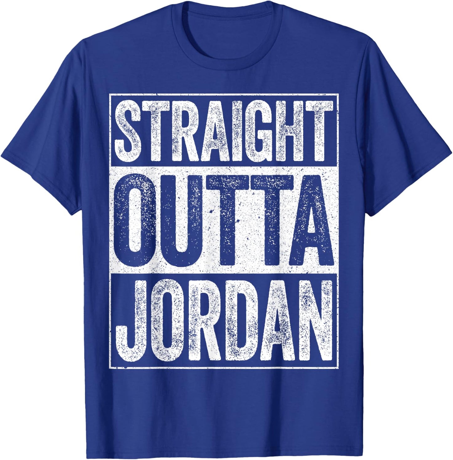 Straight Outta Jordan Shirt Hashemite Kingdom of Jordan T-Shirt - T-Shirt | Royal