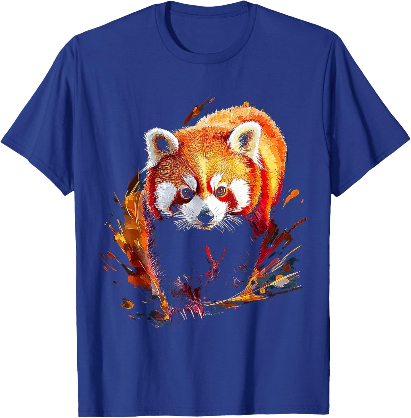 Red Panda Animal Graphic Art Red Panda T-Shirt - T-Shirt | Royal