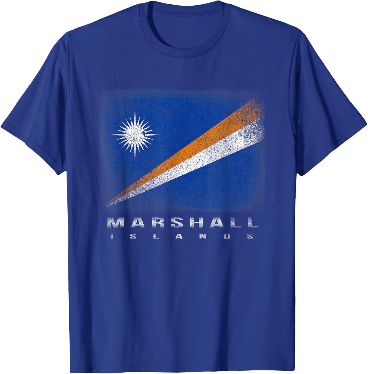 Marshall Islands Marshallese Flag Souvenir Travel T-Shirt - T-Shirt | Royal