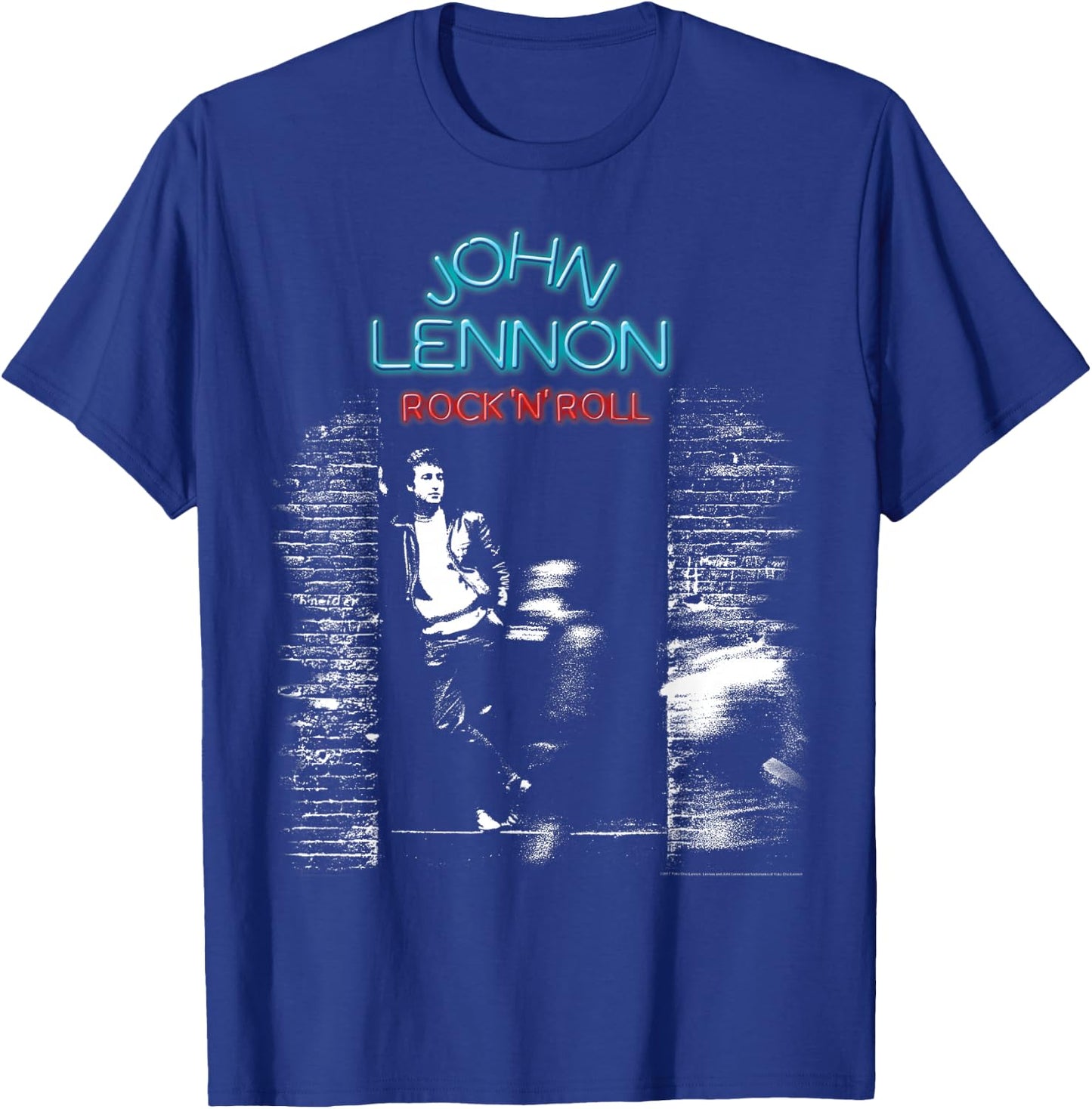 John Lennon - Rock 'n' Roll Small T-Shirt - T-Shirt | Royal