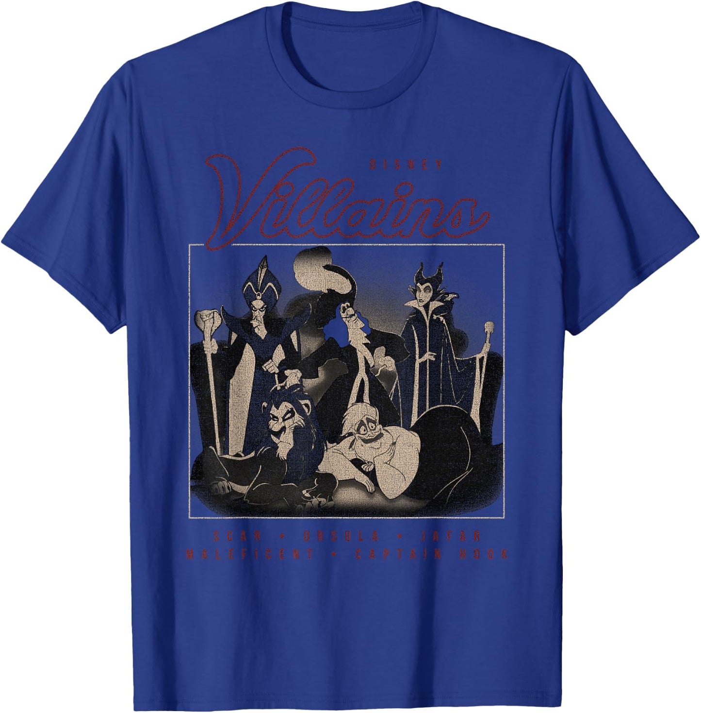 Disney Villains Group Portrait T-Shirt - T-Shirt | Royal