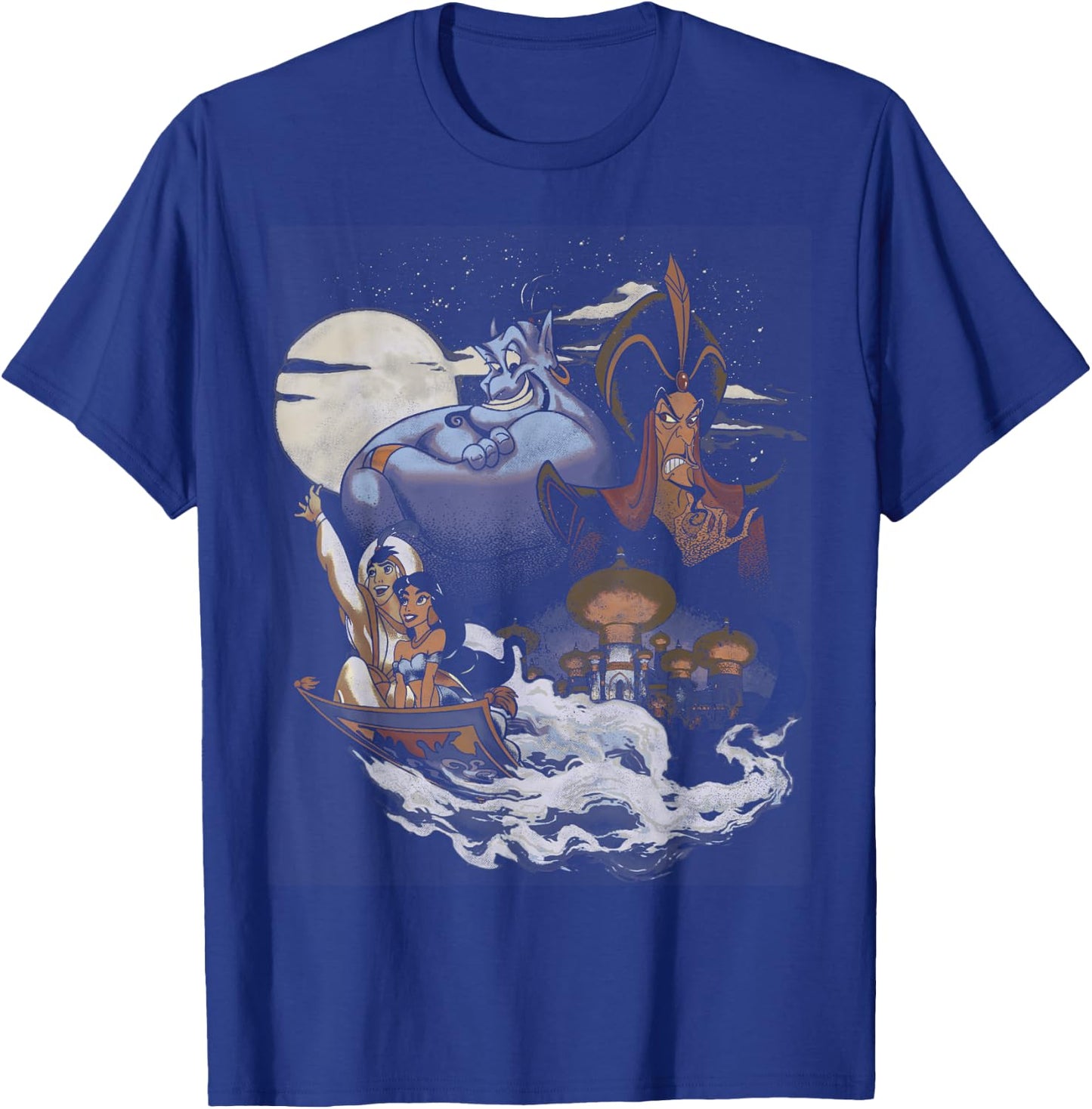 Disney Aladdin Winds of Agrabah Main Cast Graphic T-Shirt - T-Shirt | Royal