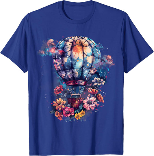 Hot Air Balloon Ride Festival Hot Air Ballooning T-Shirt - T-Shirt | Royal