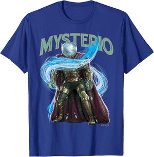 Marvel Spider-Man Far from Home Mysterio Stance T-Shirt - T-Shirt | Royal