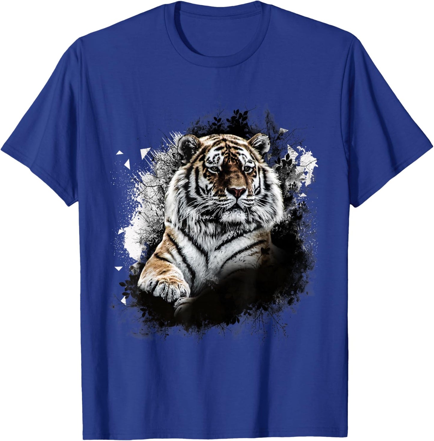 UAB KIDKIS Women's Tiger Pattern T-Shirt - T-Shirt | Royal