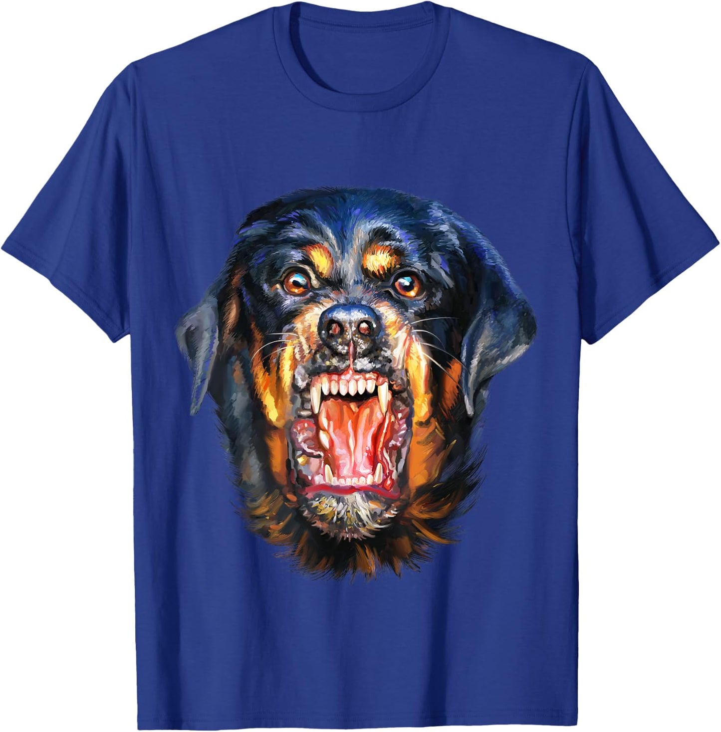 Vicious Rottweiler Dog Barking Women Kids T-Shirt - T-Shirt | Royal