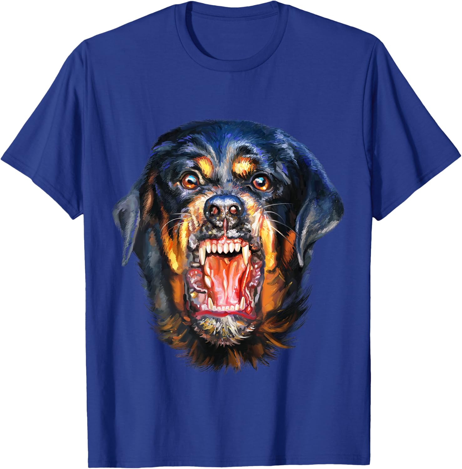 Vicious Rottweiler Dog Barking Women Kids T-Shirt - T-Shirt | Royal