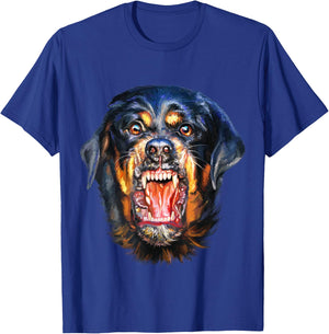 Vicious Rottweiler Dog Barking Women Kids T-Shirt - T-Shirt | Royal