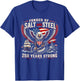 Forged of Salt and Steel U.S. Naval Ships 250th Anniversary T-Shirt - T-Shirt | Royal