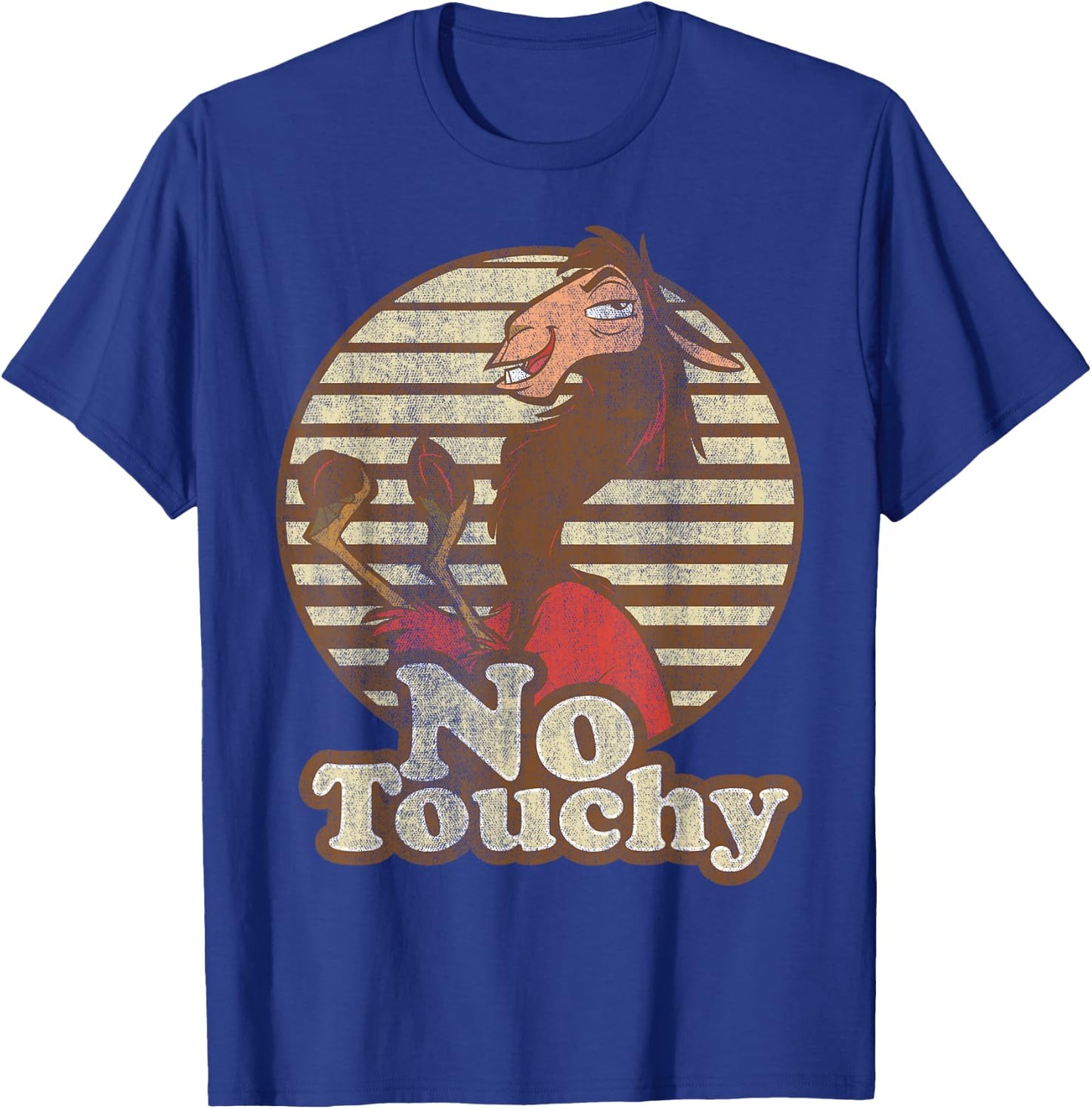 Disney Emperor's New Groove Kuzco Llama No Touchy Short Sleeve T-Shirt - T-Shirt | Royal
