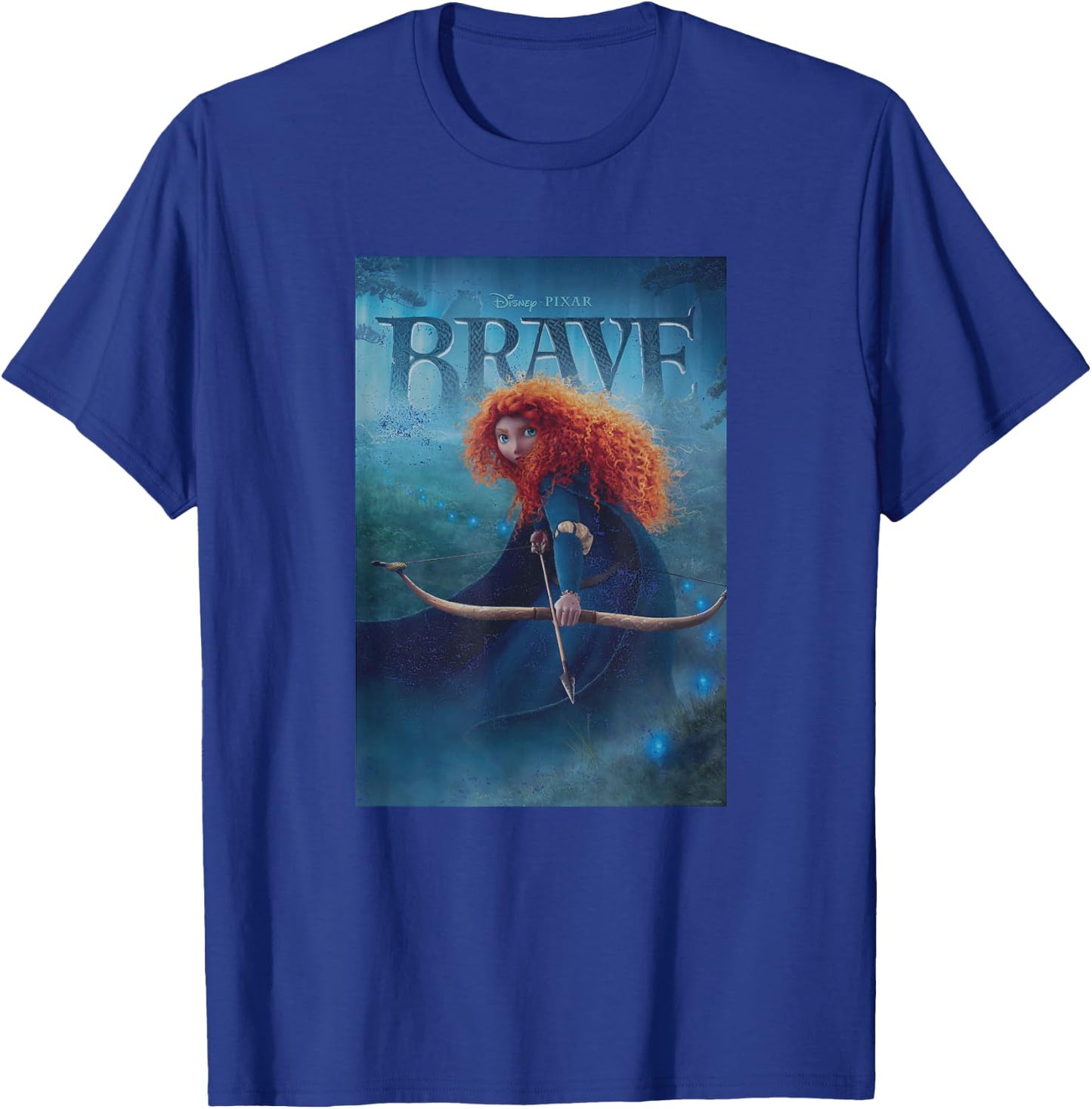 Disney and Pixar Brave Merida Poster T-Shirt - T-Shirt | Royal
