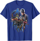 Marvel Avengers Endgame Group Poster Logo Graphic T-Shirt - T-Shirt | Royal