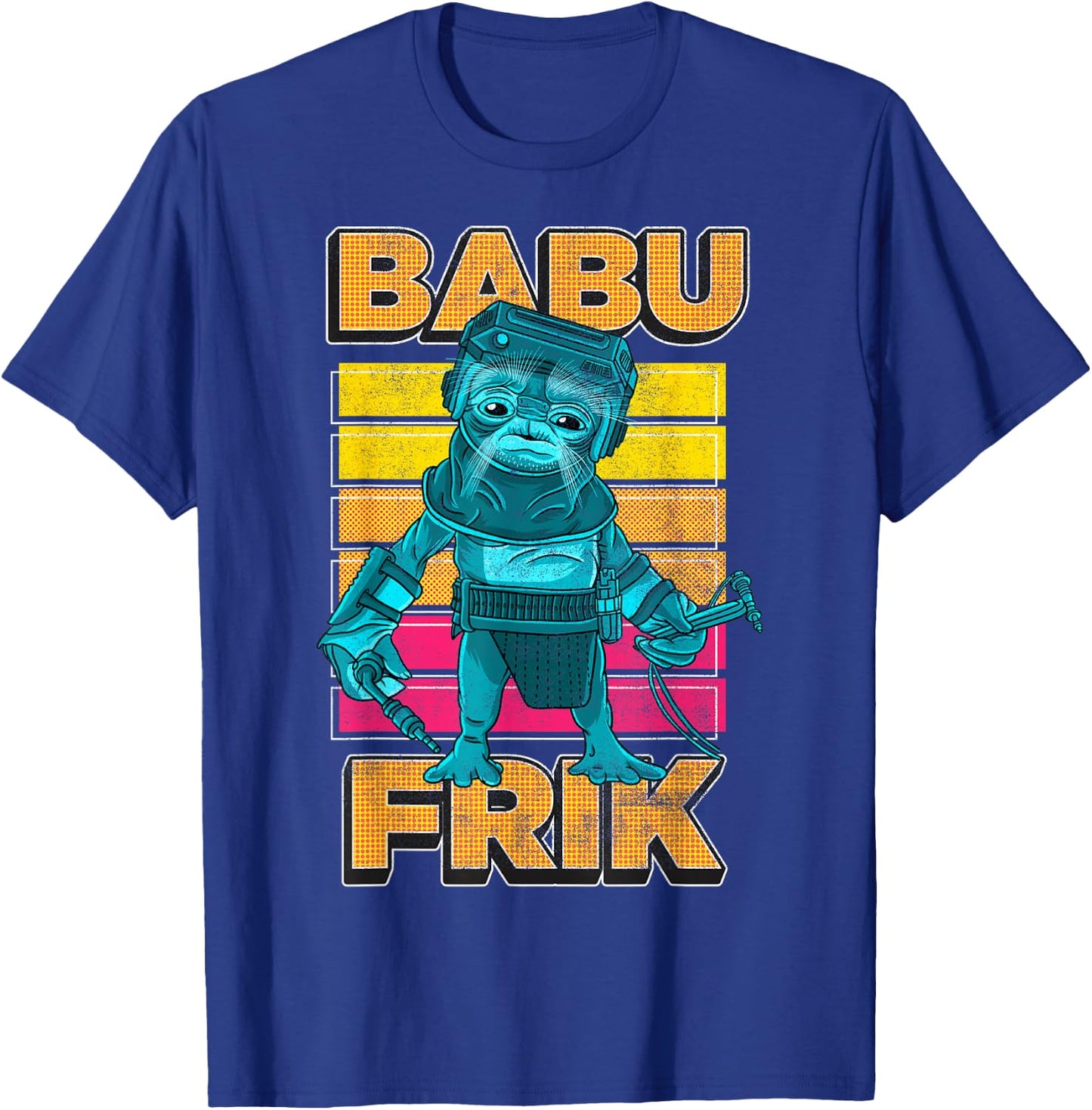 Star Wars The Rise Of Skywalker Babu Frik Pop Art Portrait T-Shirt - T-Shirt | Royal