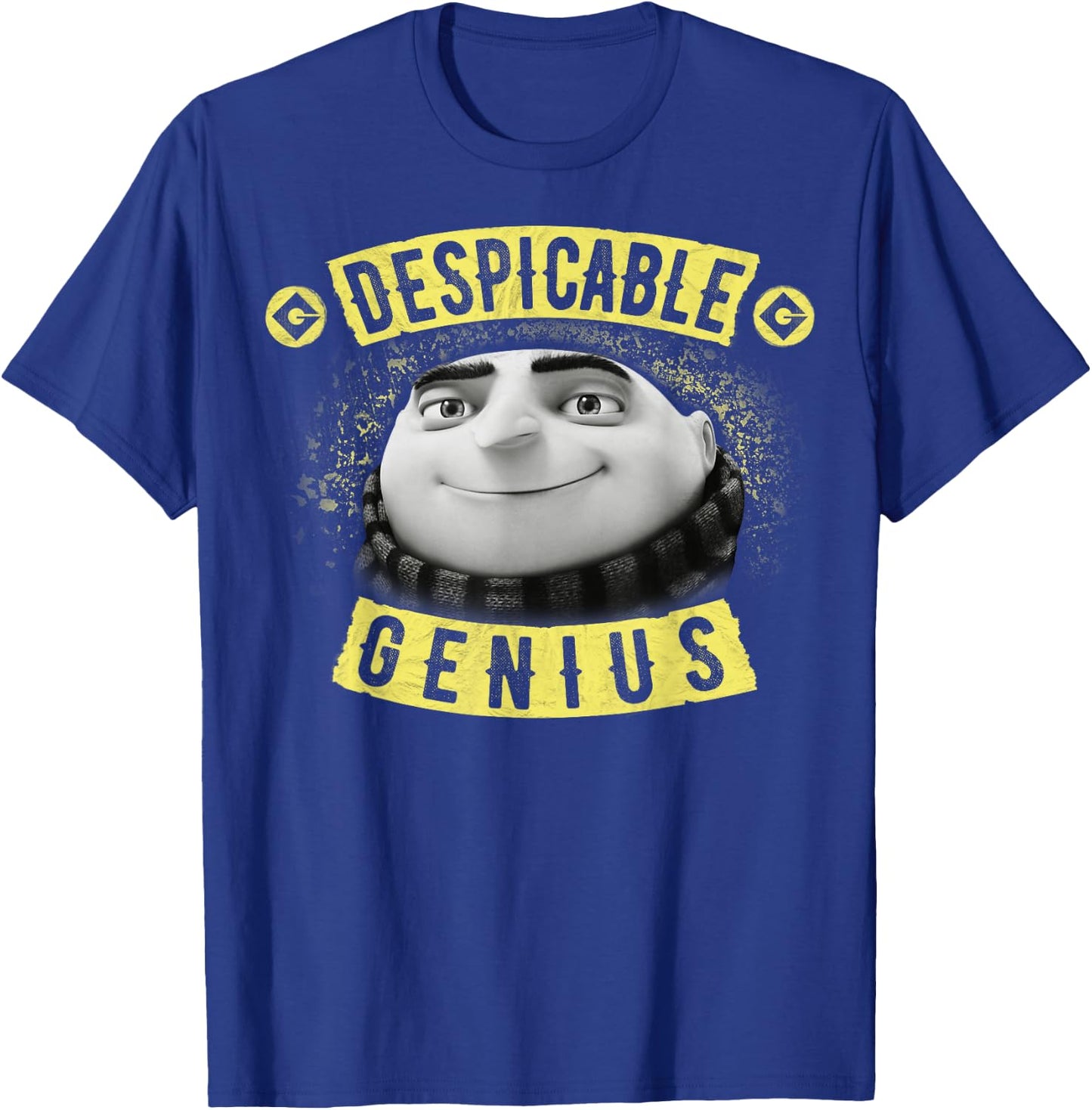Despicable Me Minions Gru Is A Genius Graphic T-Shirt - T-Shirt | Royal