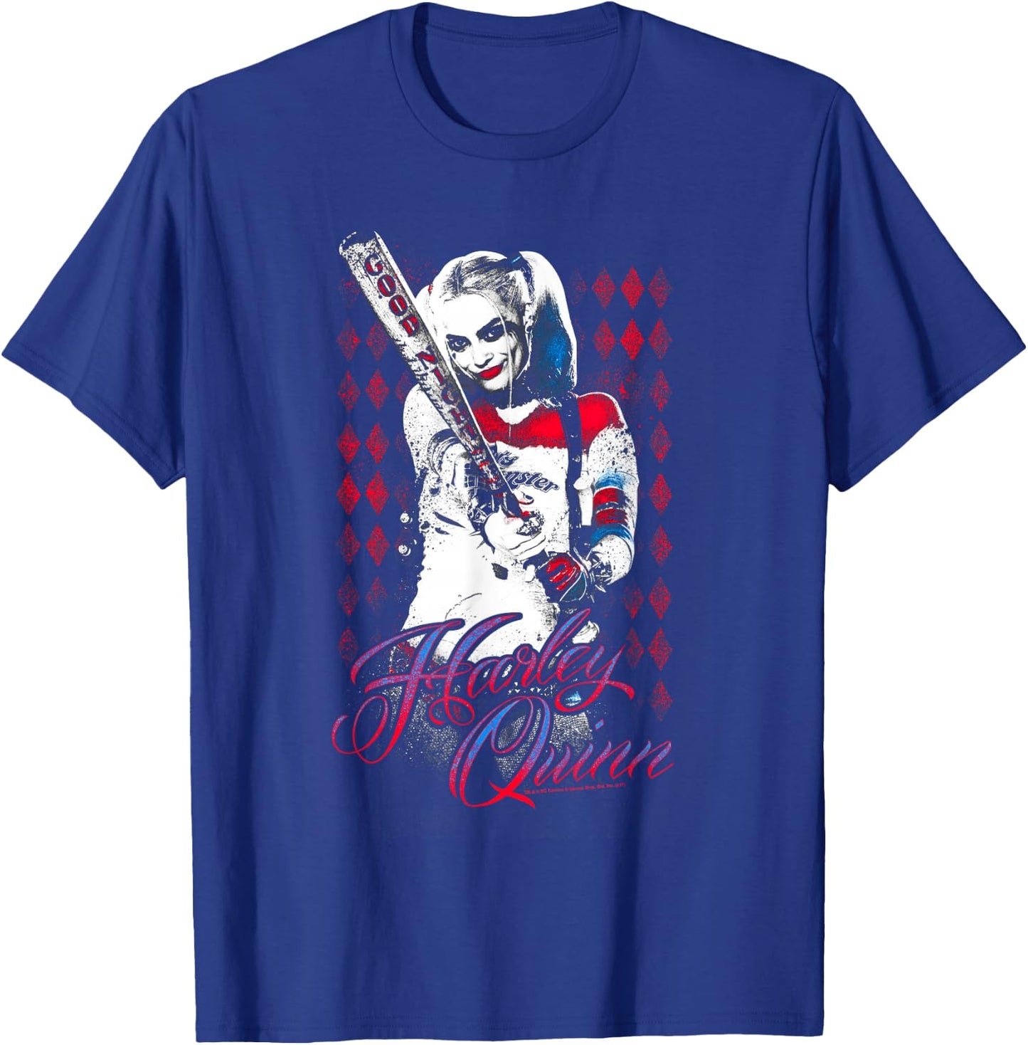 Suicide Squad Harley Quinn Bat T-Shirt - T-Shirt | Royal