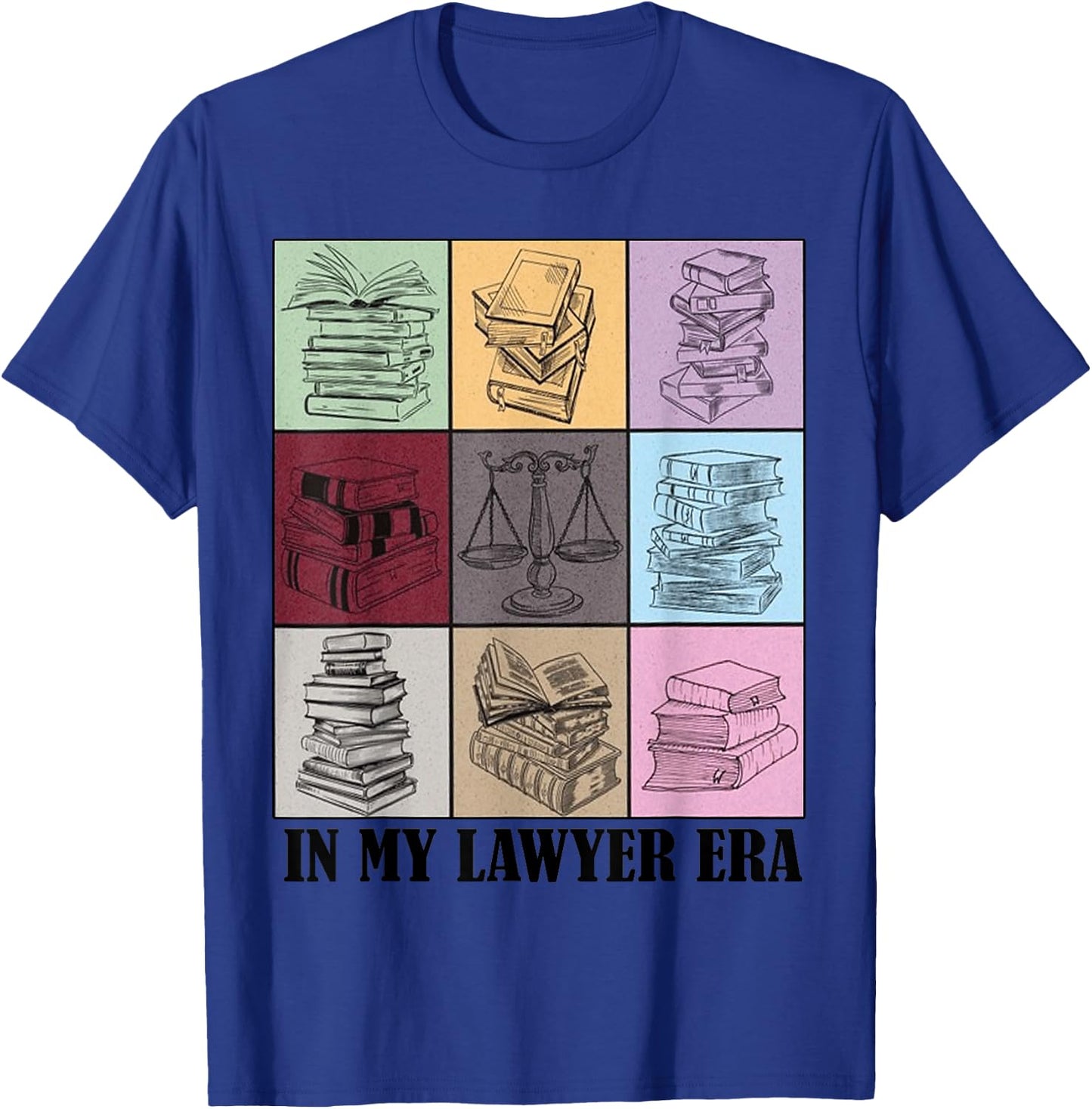 funny Lawyer Quote In My Lawyer Era Cool Lawyers T-Shirt - T-Shirt | Royal