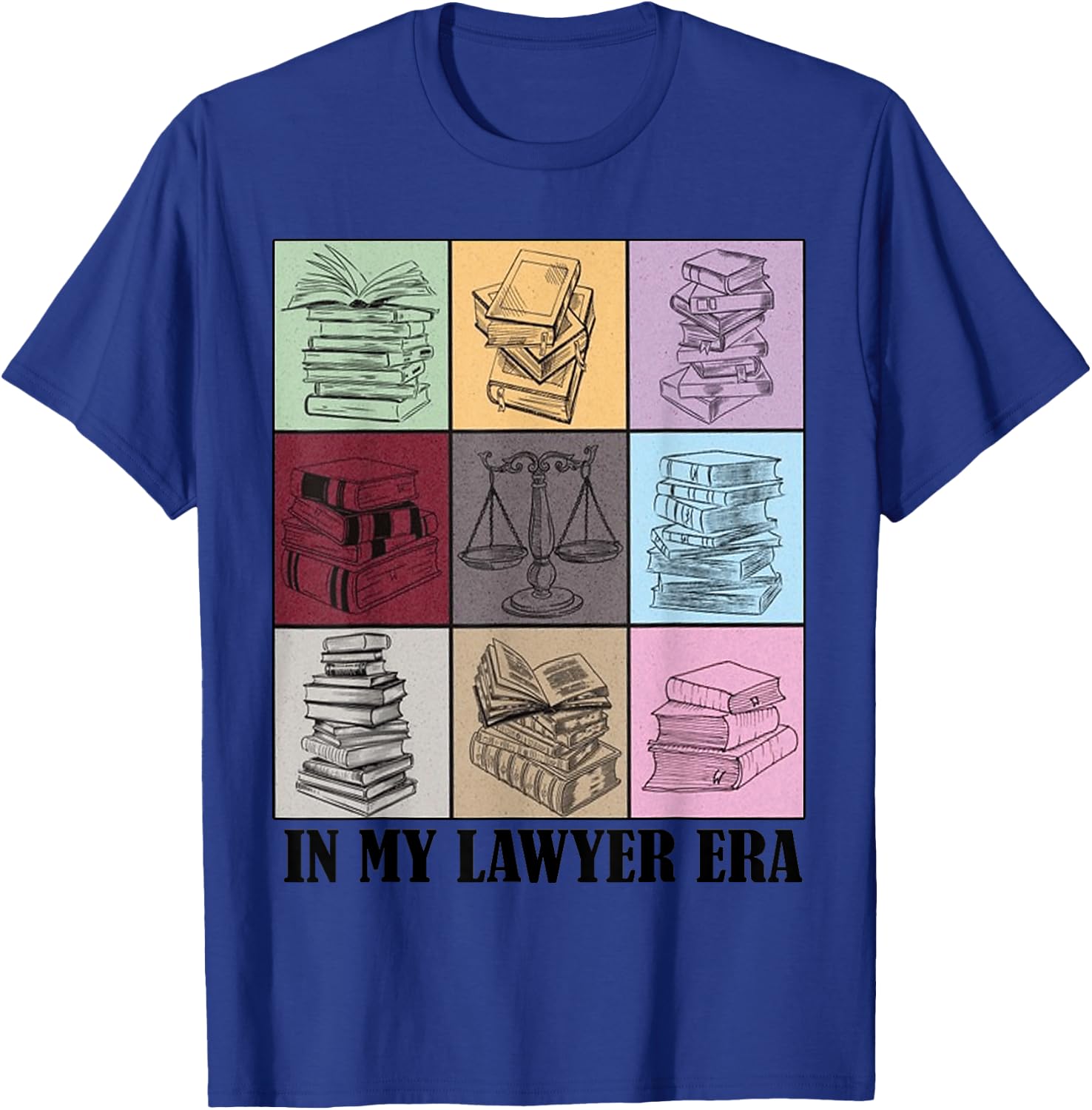 funny Lawyer Quote In My Lawyer Era Cool Lawyers T-Shirt - T-Shirt | Royal