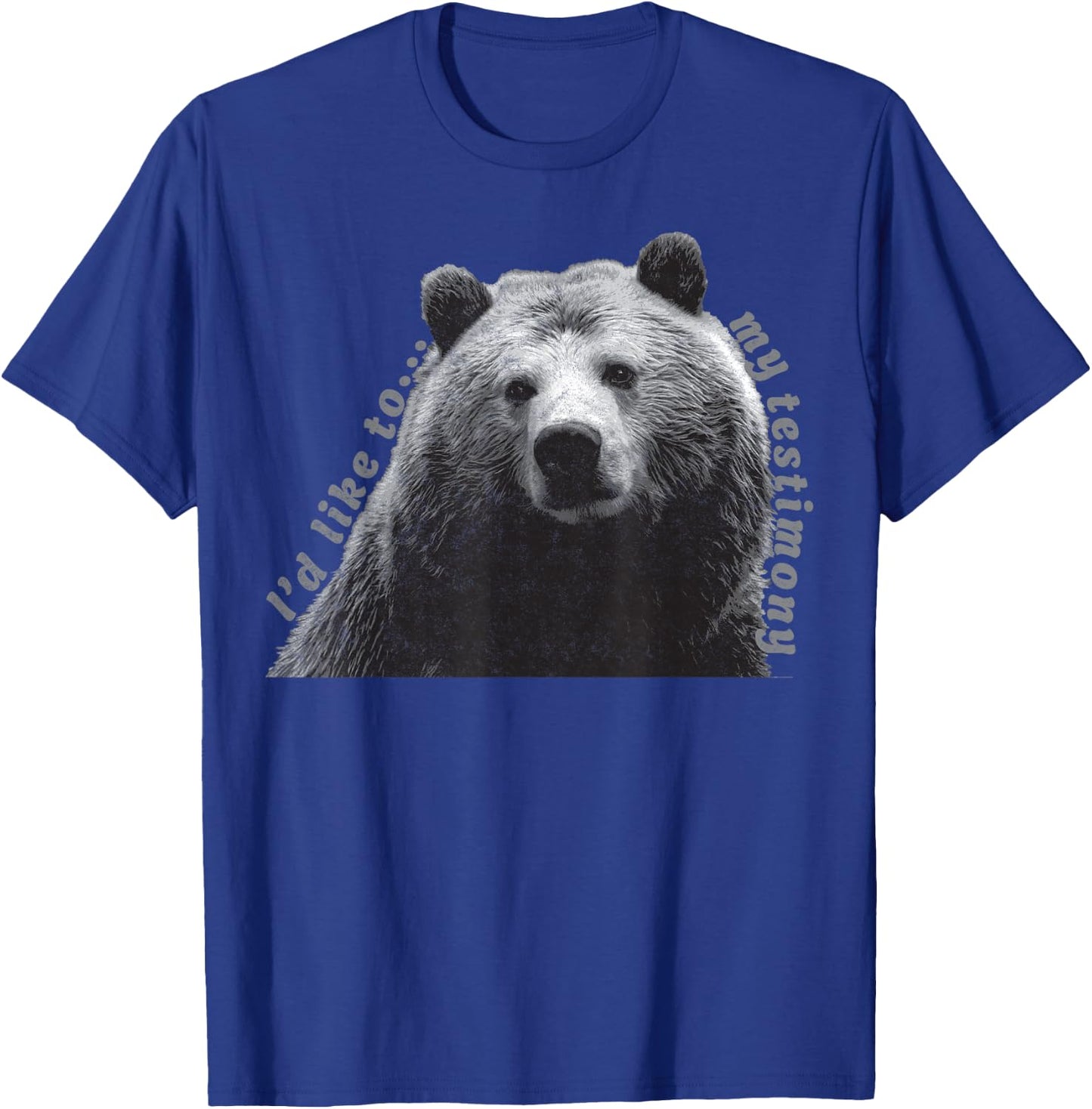 LDS Missionary Gift Mormon T Shirt Bear my Testimony T-Shirt - T-Shirt | Royal