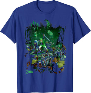 Nintendo Zelda Ganondorf's Final Battle Graphic T-Shirt - T-Shirt | Royal