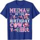 Meemaw Of The Birthday Cow-Girl Rodeo Cow Girl Birthday T-Shirt - T-Shirt | Royal