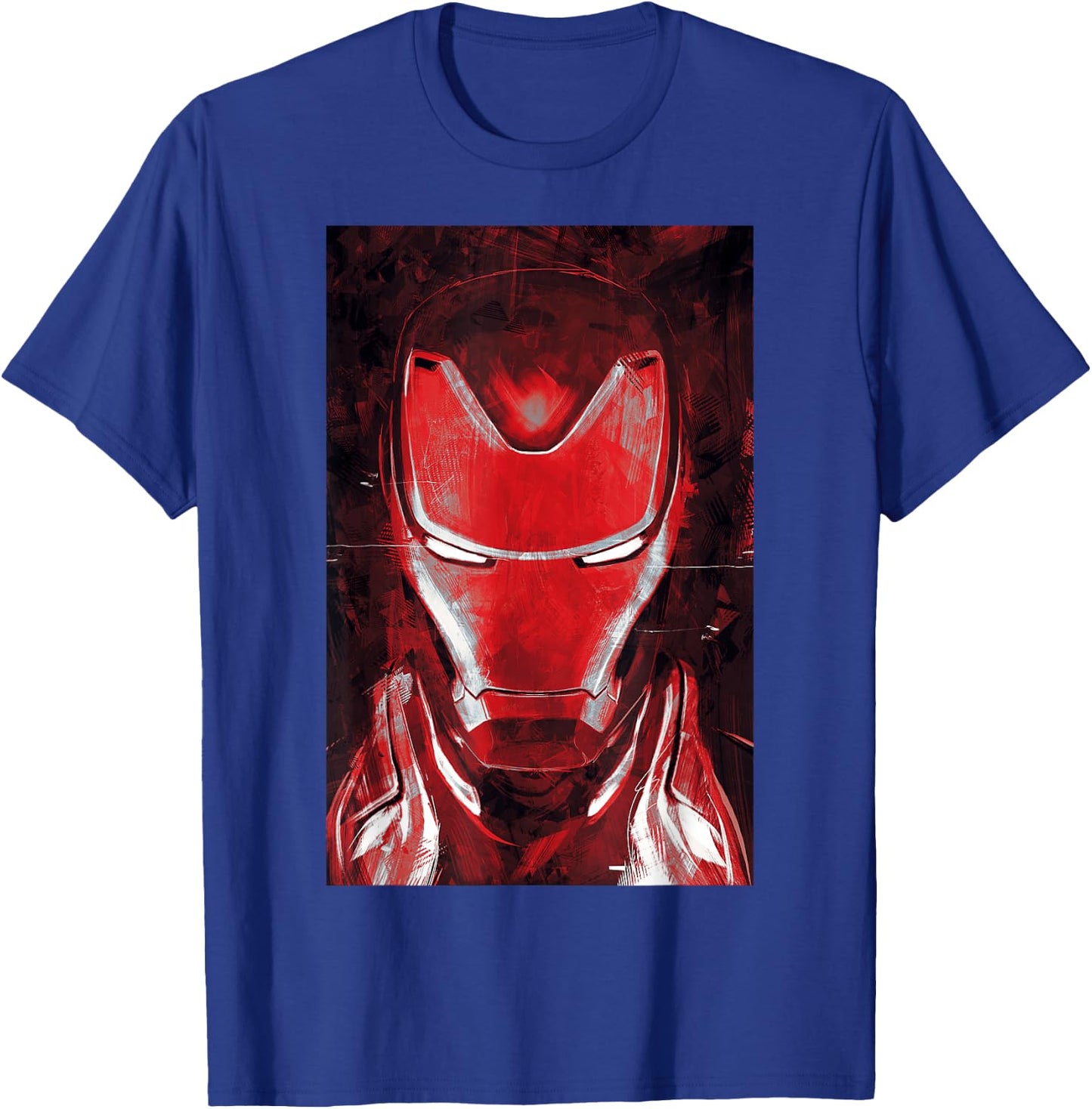 Marvel Avengers Endgame Red Iron Man Portrait T-Shirt - T-Shirt | Royal