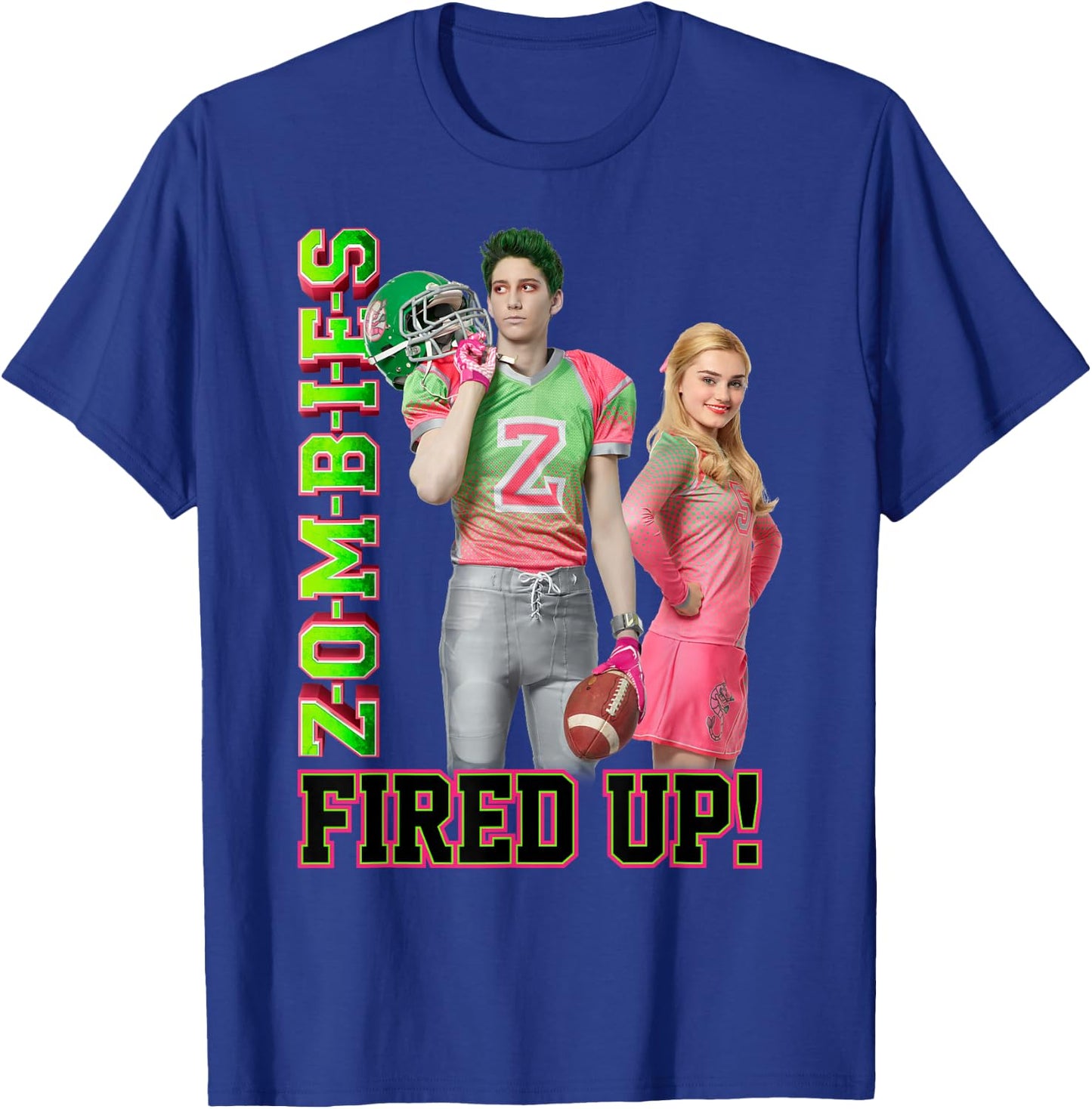 Disney - Zombies Fired up T-Shirt - T-Shirt | Royal