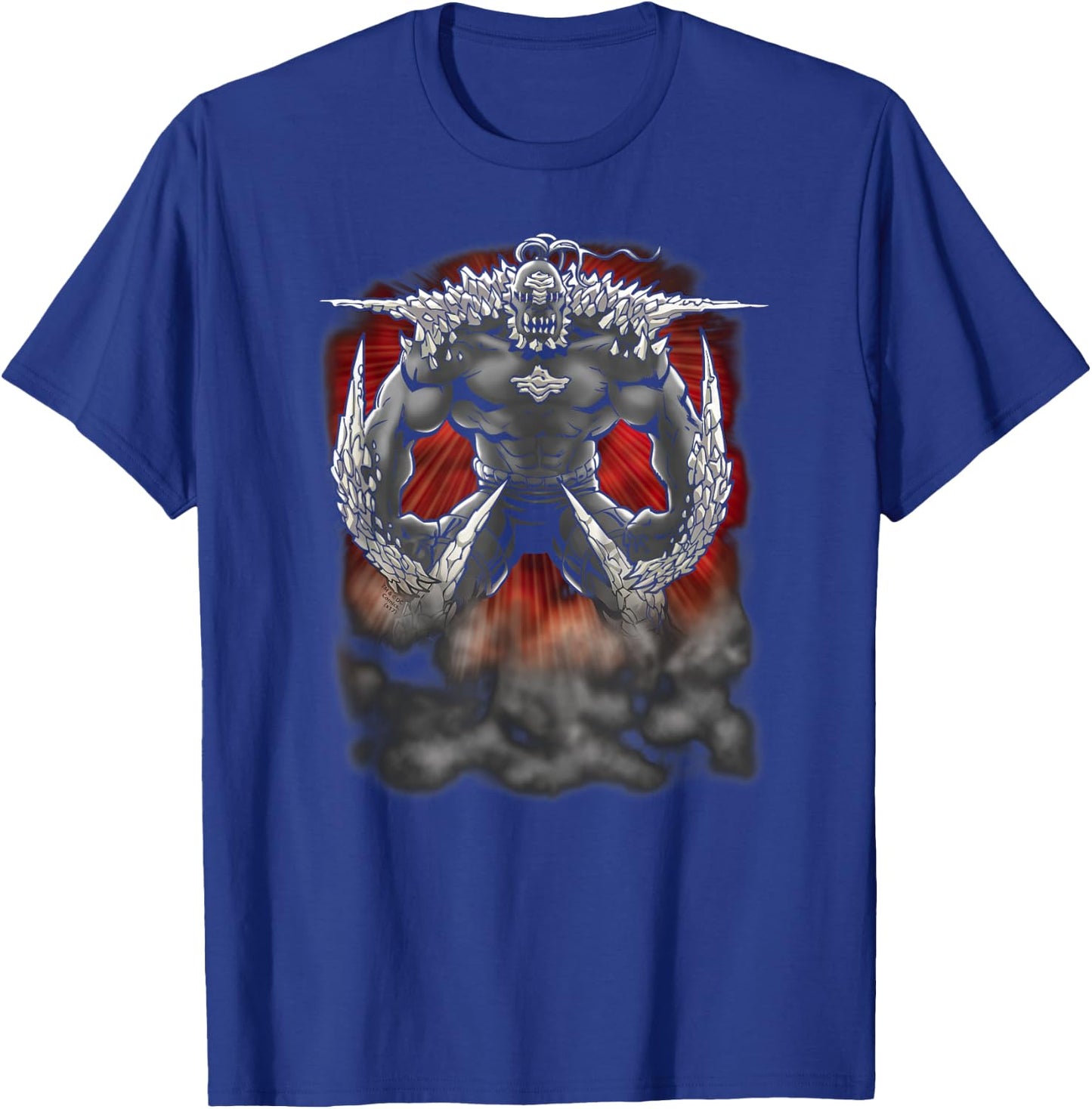 Superman Doomsday Dust T-Shirt - T-Shirt | Royal