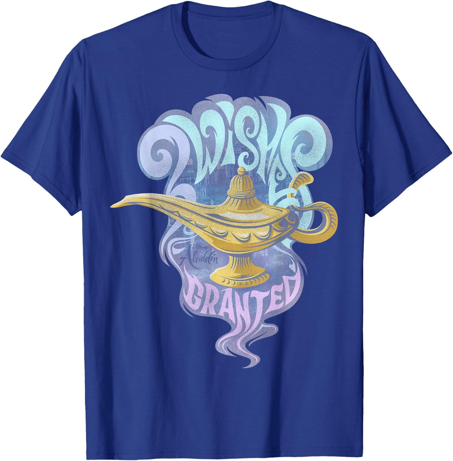 Disney Aladdin Live Action Wishes Granted Genie Lamp T-Shirt - T-Shirt | Royal