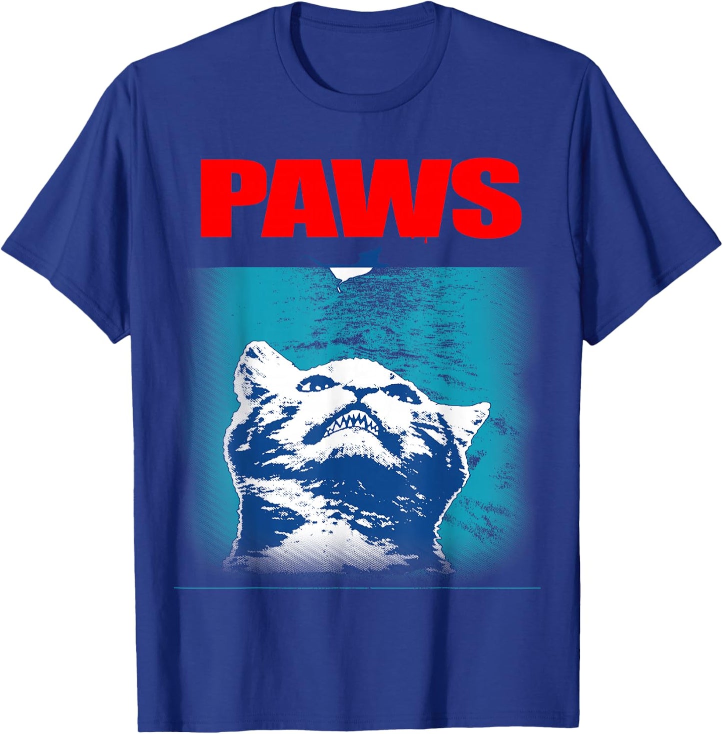 Cat Jaws T-Shirt - T-Shirt | Royal
