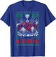Marvel X-Men Wolverine Christmas Tree Ugly Sweater T-Shirt - T-Shirt | Royal