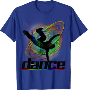 Breakdancing Street Dance Fast Movement Dancing Gift T-Shirt - T-Shirt | Royal