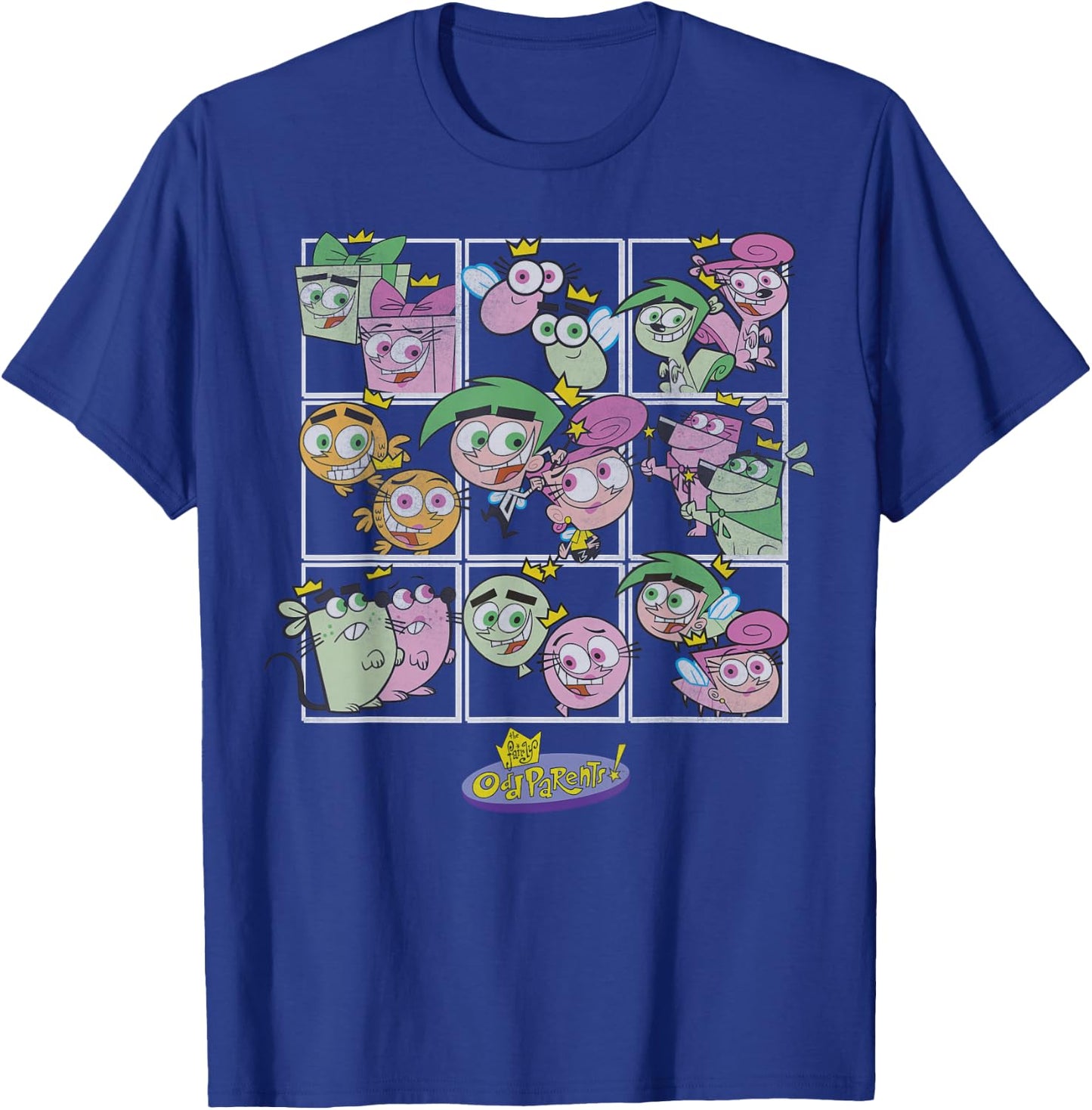 Nickelodeon The Fairly OddParents Cosmo & Wanda Looks T-Shirt - T-Shirt | Royal