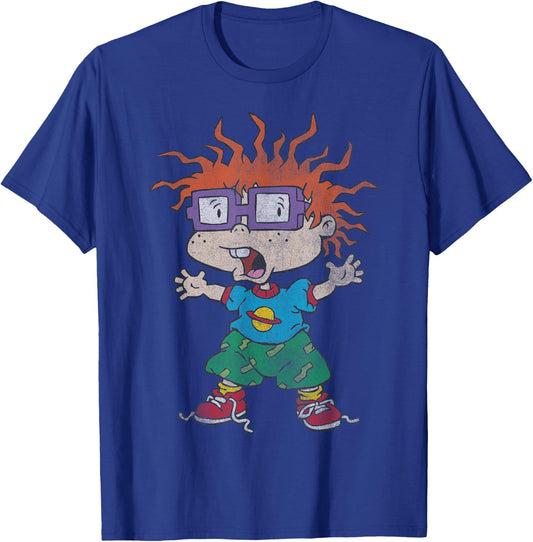 Nickelodeon Rugrats Chuckie Feature Character T-Shirt - T-Shirt | Royal
