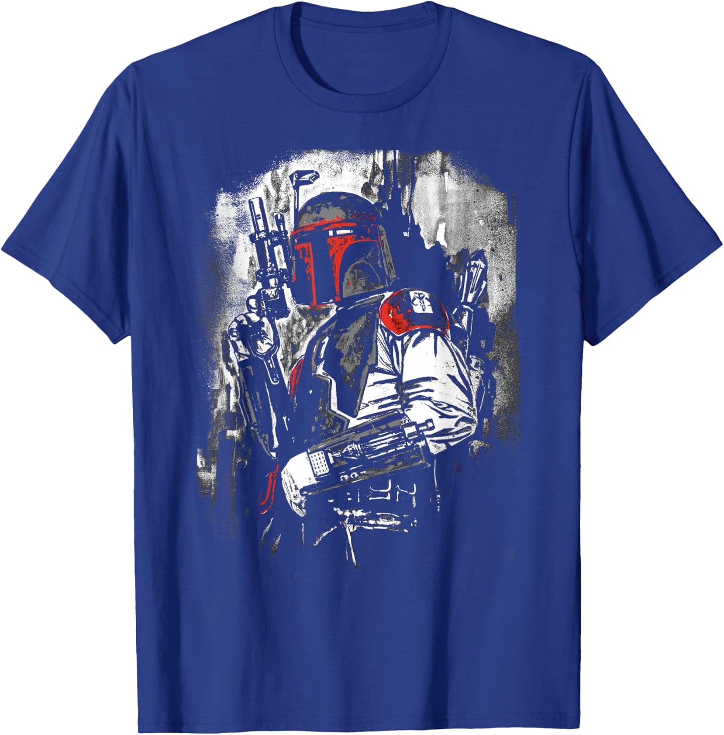 Star Wars Boba Fett Stare Down Graphic T-Shirt - T-Shirt | Royal