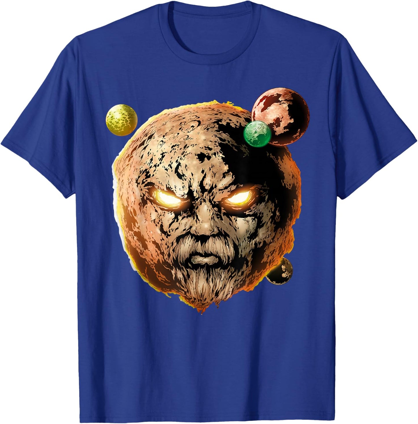 Marvel Ego The Living Planet In Orbit Graphic T-Shirt - T-Shirt | Royal