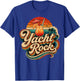 Yacht Rock Cocktail Vintage 70s 80s Music Vibes Grunge Retro T-Shirt - T-Shirt | Royal