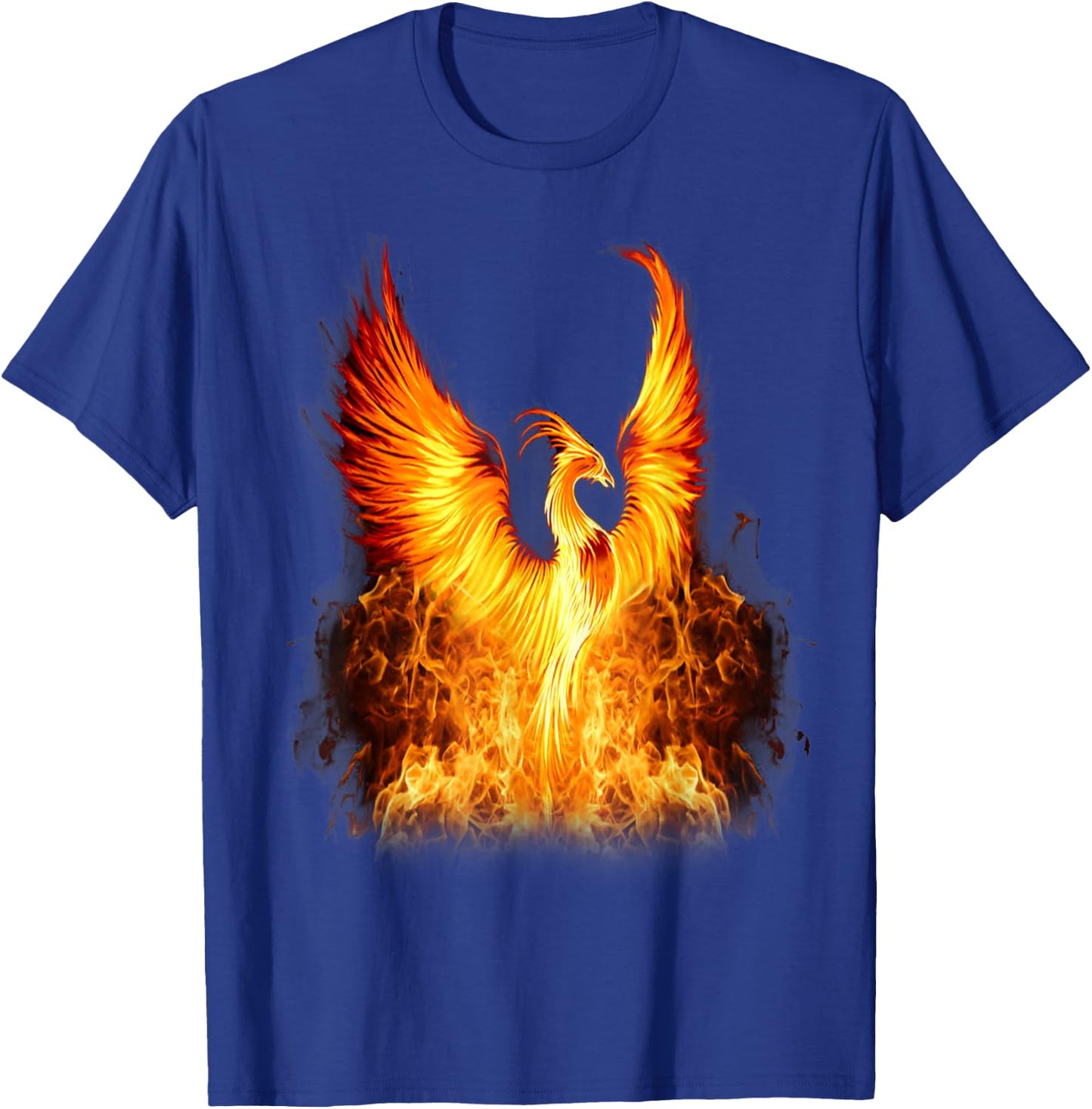 Rising Phoenix Fire Fenix T-Shirt - T-Shirt | Royal
